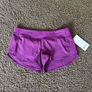 Lululemon Speed Up Low Rise Short 2.5